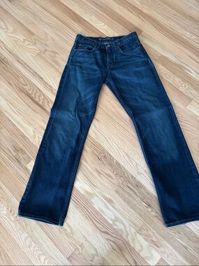 Banana Republic Men's Deep Blue Straight-Leg Jeans